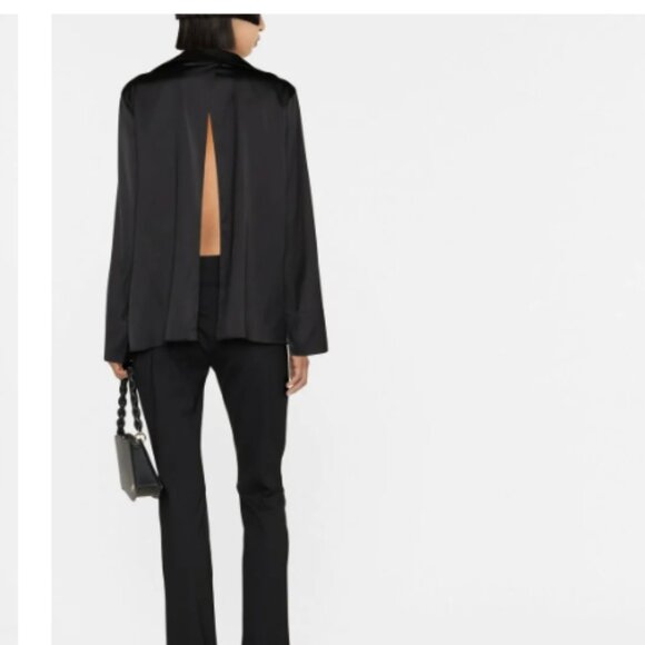 JACQUEMUS Black 'The Notte' Shirt - Picture 3 of 4